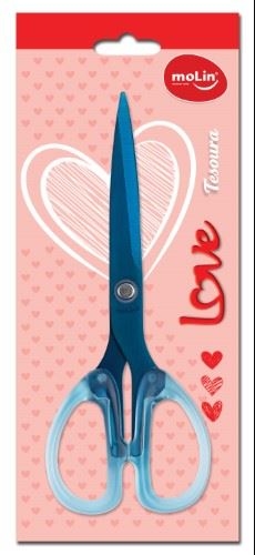 TESOURA BLUE TITANIUM MOLIN 23181