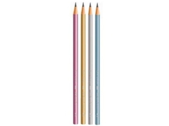 LAPIS PRETO REDONDO ECOLAPIS GRAFITE METALLIC - FABER-CASTELL - comprar online