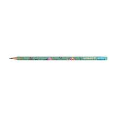 Lapis Preto Redondo Decorado Sereia HB C/Borracha 72167 - Leonora - loja online