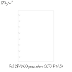 Refil P/ Caderno de Disco em Branco G - 20 folhas - 120g/m2