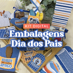 kit Digital De Embalagens - Dia Dos Pais