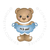 Urso Segmentado Com Placa Cortadores para Biscoito e Confeitaria | Confeitei - comprar online