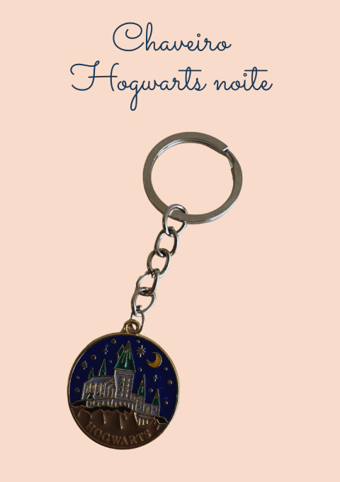 CHAVEIRO HOGWARTS NOITE - HARRY POTTER