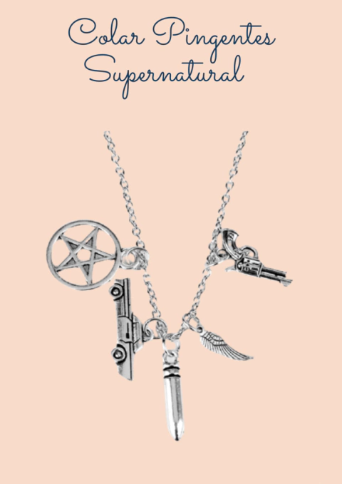 COLAR PINGENTES SUPERNATURAL