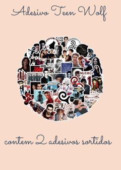 ADESIVOS TEEN WOLF