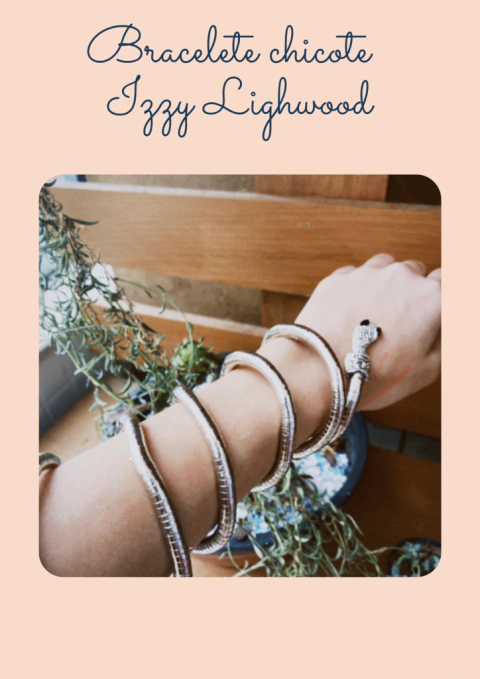 BRACELETE CHICOTE IZZY LIGHTWOOD - SHADOWHUNTERS