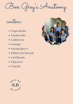 BOX GREY’S ANATOMY