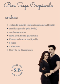 BOX SAGA CREPÚSCULO