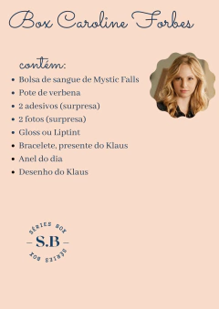 BOX CAROLINE FORBES - comprar online