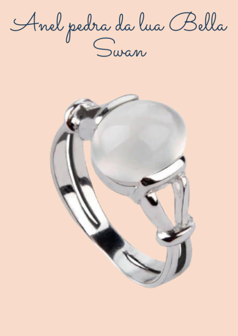 ANEL PEDRA DA LUA BELLA SWAN