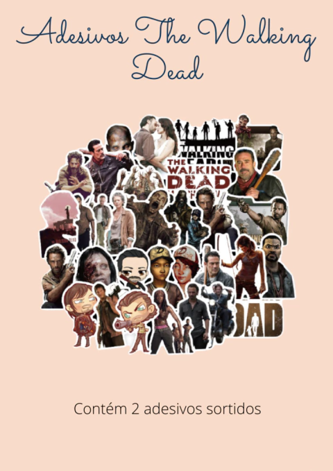 ADESIVOS THE WALKING DEAD