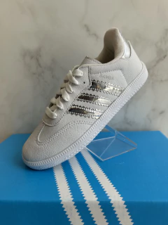 Samba branco com Prata