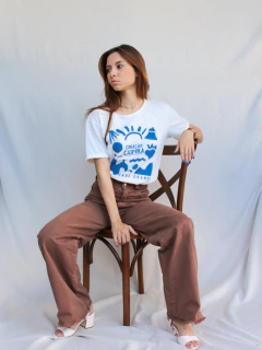 camiseta coração caipira off white - loja online