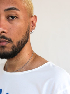 camiseta coração caipira off white