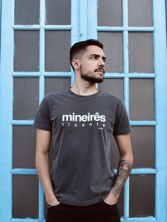 camiseta mineirês fluente chumbo