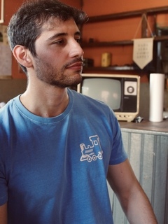camiseta o trem azul - Uai Soul