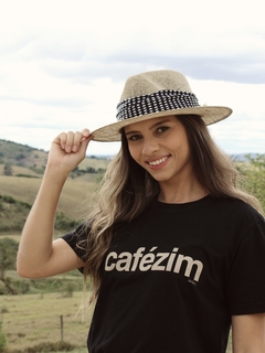camiseta cafézim preta