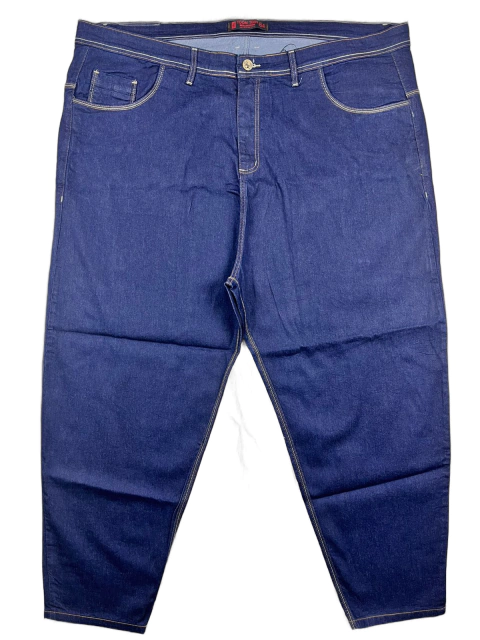 Calça Jeans Plus Size C/ Lycra Escura - comprar online