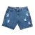 Bermuda Jeans 100% Plus Size Rasgadinha Masculina Cranc 24 na internet
