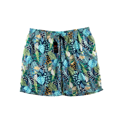 Short Tactel Plus Size Masculino Estampa Fundo do Mar - comprar online