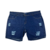 Bermuda Jeans 100% Rasgadinha Plus Size Masculina Cranc 36