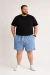 Short Mauricinho Linho Plus Size Cranc