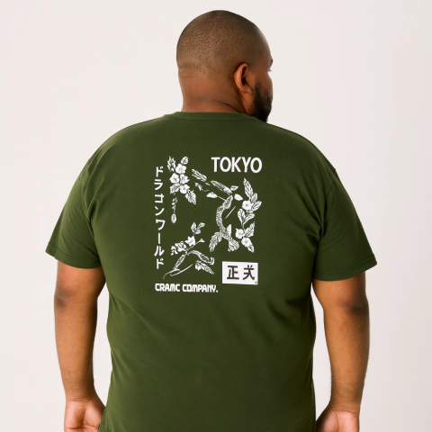 Camiseta Plus Size Masculina Cranc Company (Tokyo) - comprar online