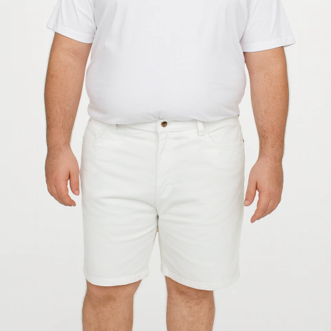 Bermuda Jeans 100% Plus Size Masculina Cranc 21 - comprar online
