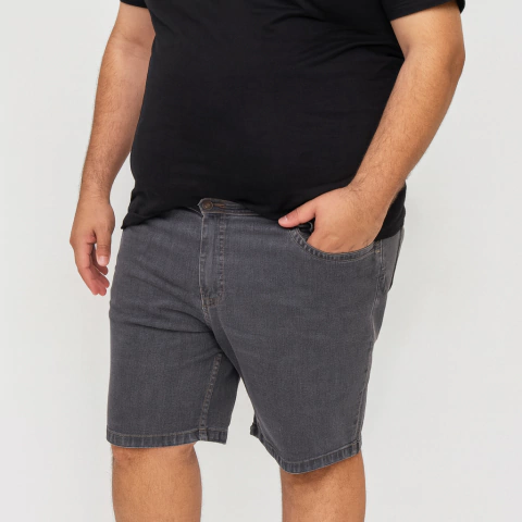 Bermuda Jeans C/ Lycra Plus Size Masculina Cranc 26 - comprar online