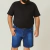 Bermuda Jeans C/ Lycra Plus Size Masculina Cranc 27 - comprar online