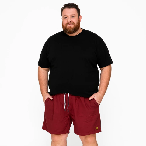 Short Mauricinho Linho Plus Size Masculino Cranc - comprar online