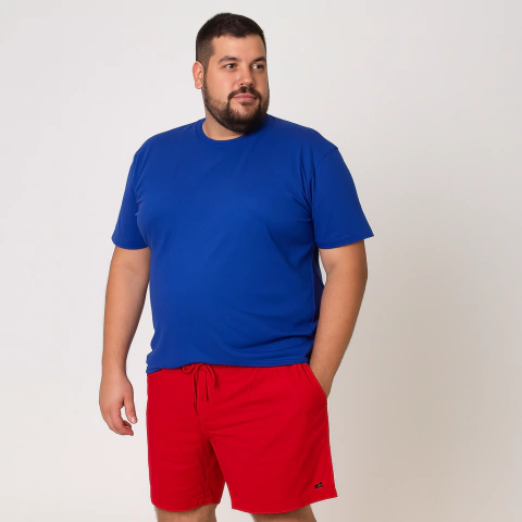 Short Plus Size Mauricinho Sarja Cranc Premium - comprar online
