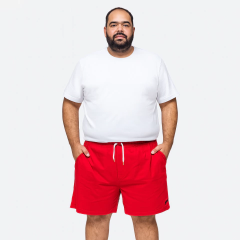 Short Plus Size Mauricinho Sarja Cranc 2 - comprar online