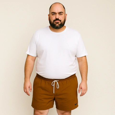 Short Plus Size Mauricinho Sarja Cranc Premium - comprar online