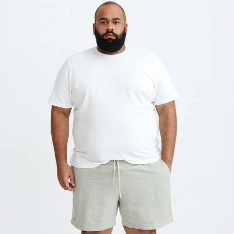 Short Plus Size Mauricinho Sarja 2 Cranc - comprar online