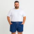 Short Jeans Mauricinho Plus Size Masculino Cranc Marmorizado - comprar online
