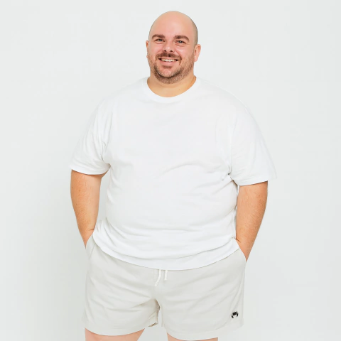 Short Plus Size Mauricinho Sarja Cranc - comprar online