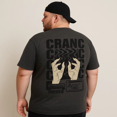 Camiseta Malhão Plus Size HANDS DISTORTION - comprar online