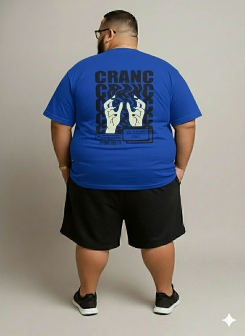 Camiseta Malhão Plus Size HANDS DISTORTION - comprar online