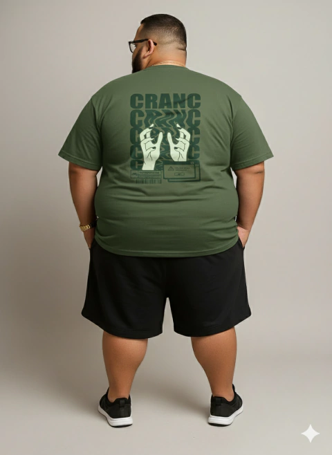 Camiseta Malhão Plus Size HANDS DISTORTION - comprar online