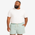 Short Mauricinho Linho Plus Size Masculino Cranc Verde Menta - comprar online