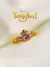 Anillo Corona Rapunzel Violeta