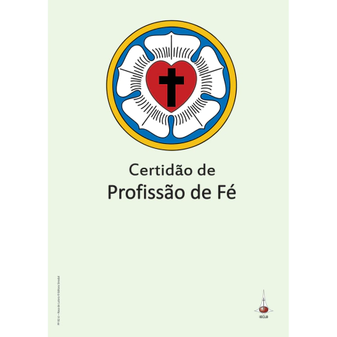 PF-02 st - Certidão de Profissão de Fé (sem texto)