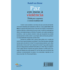 Paz em meio à violência: Subsídios para a compreensão e o exercício da cidadania cristã - comprar online