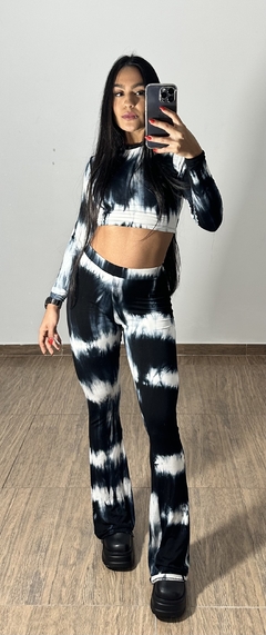Calça Flare Tiedye
