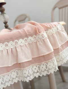 Camino de mesa Philomena Rosa viejo - comprar online