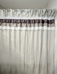 Cortina Charo gris - tienda online