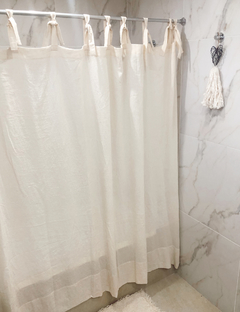 Cortina Dannis Crudo / Blanco