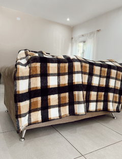 Manta Escocia Canela - comprar online