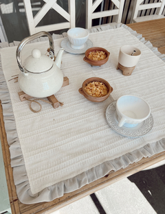 Mantel Matero Filipa Gris